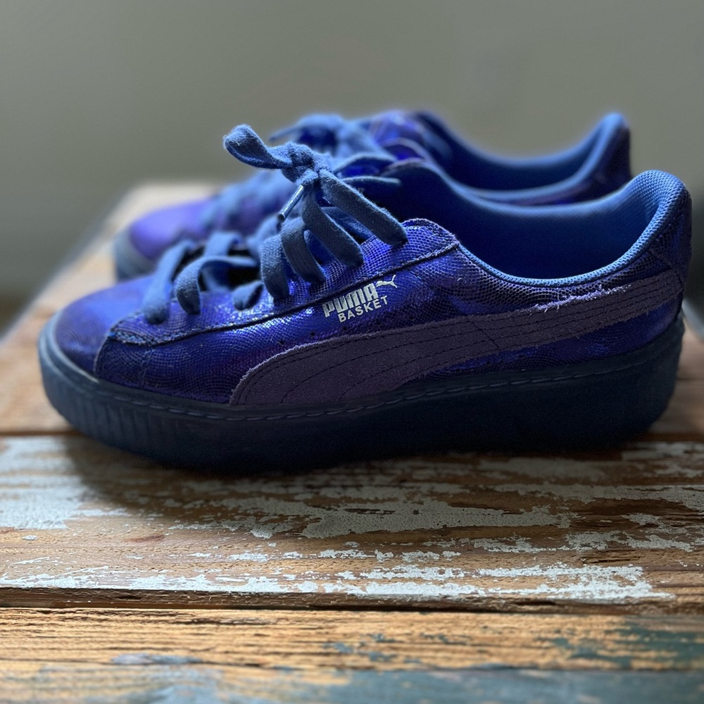 Puma Basket platform, size 6